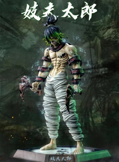 Gyutaro Upper Moon 6 Demon Slayer Signature Anime Figure PVC 11" [Boxed]