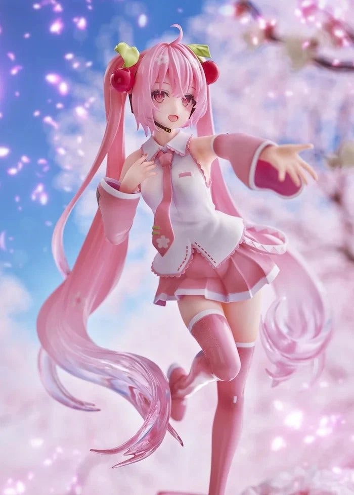 Hatsune Sakura Miku Stage Face Project DIVA Vocaloid Kawaii Figure PVC 7" [Boxed]