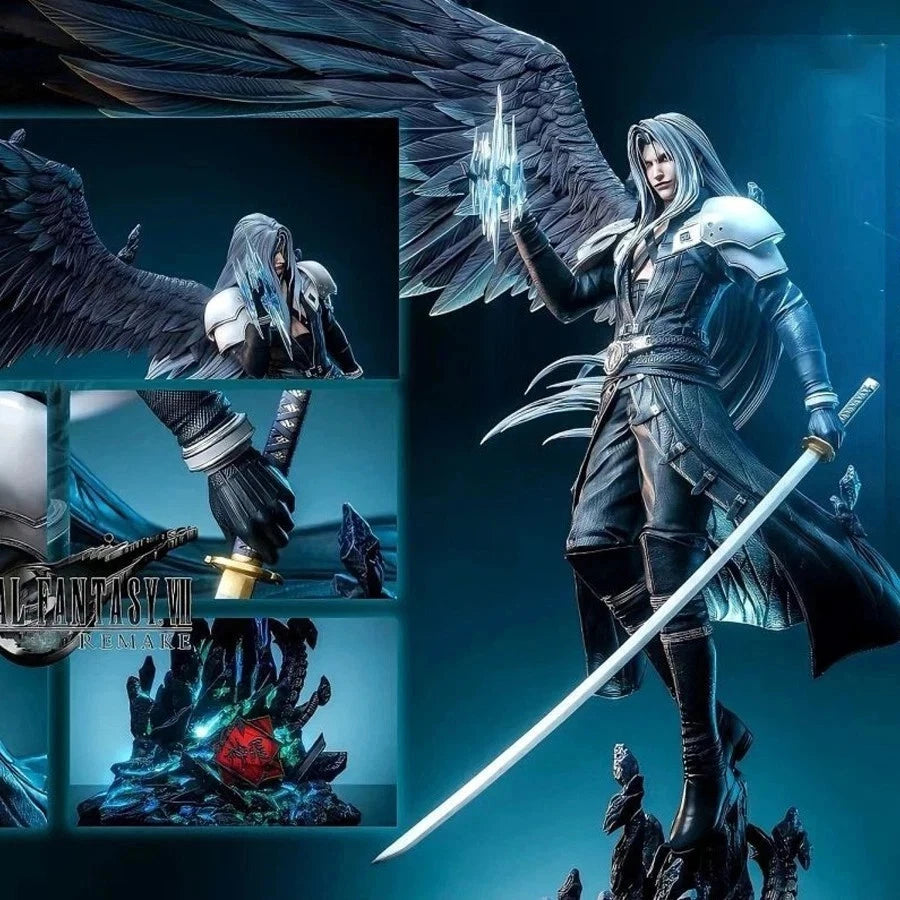 Sephiroth One-Winged Angel Final Fantasy VII Exclusive Gaming Figure PVC 16" [Boxed]