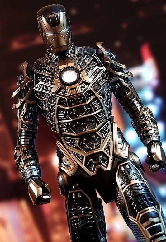 Iron Man Mark 41 Bones Marvel NEW Adjustable Action Figure Model PVC 6" [Boxed]