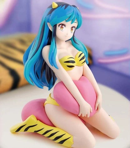 Lum Invader Urusei Yatsura Relax Time Anime Cute Kawaii Figure PVC 4.7" [No Box]