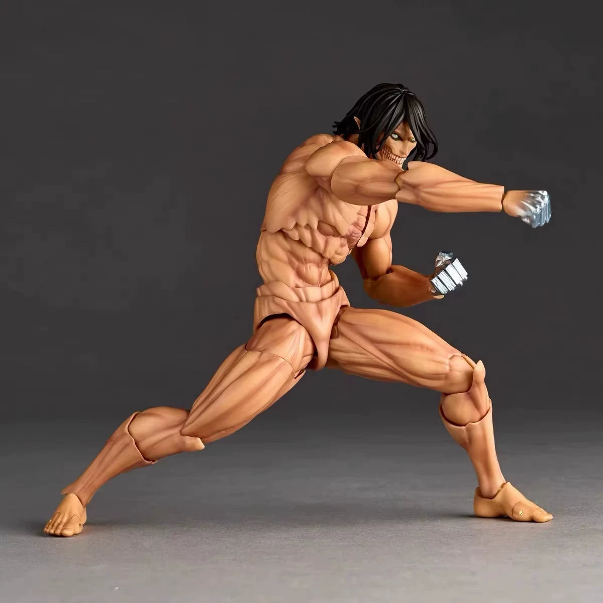 Eren Attack on Titan Form AoT Adjustable Action Anime Figure PVC 5.9 in [Boxed]