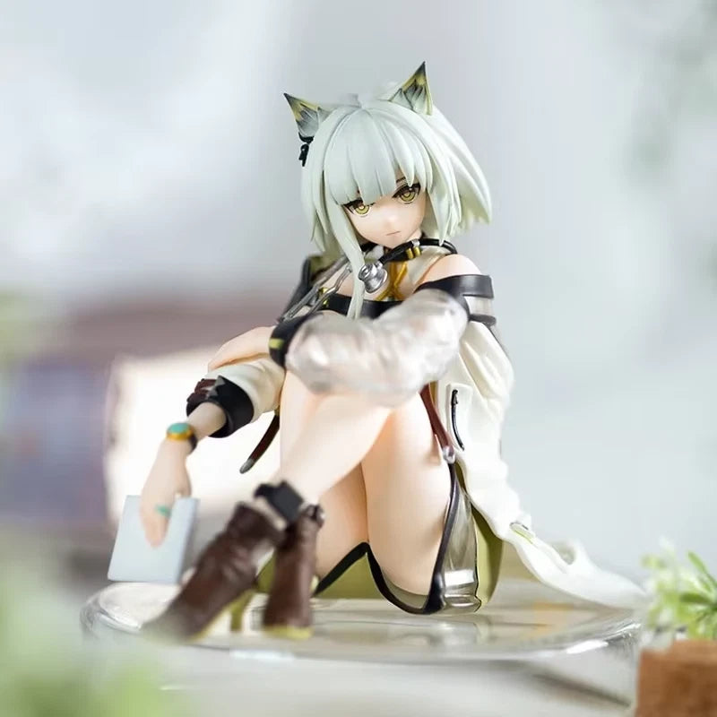 Kal'tsit Arknights RPG Collectible Popular Neko Figure PVC 3.7" [Boxed]