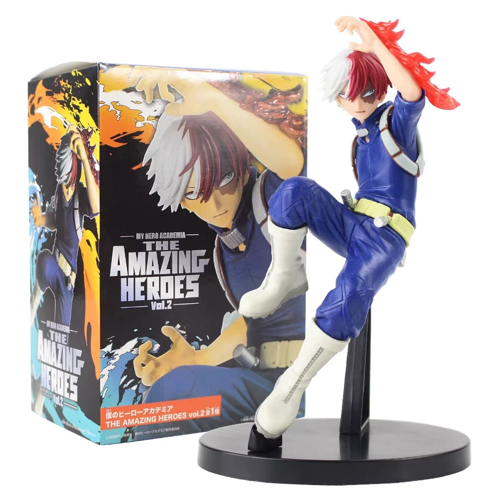 Shoto Todoroki My Hero Academia Collectible Iconic Anime Figure PVC 6" [Boxed]