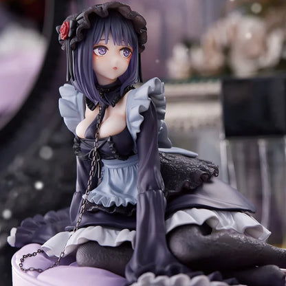 Marin Shizuku Kuroe Goth Maid My Dress-Up Darling Anime Figure PVC 4.5" [Boxed]