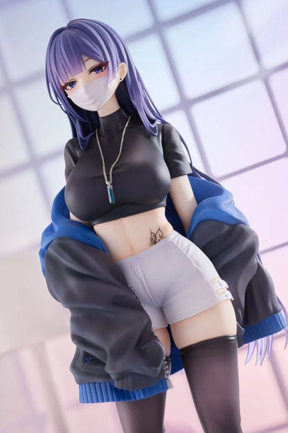 Raiden Shogun Streetwear Genshin Impact Anime Figure Model Statue PVC 9" [Boxed]