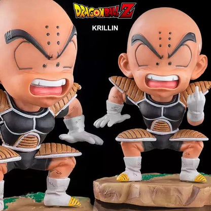Krillin Namek Saga Armor Dragon Ball Z Collectible Anime Figure PVC 6" [No Box]