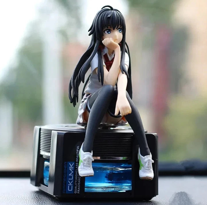 Kazuha Migiwa Sitting Yosuga no Sora Anime Figure Model Statue PVC 5" [No Box]