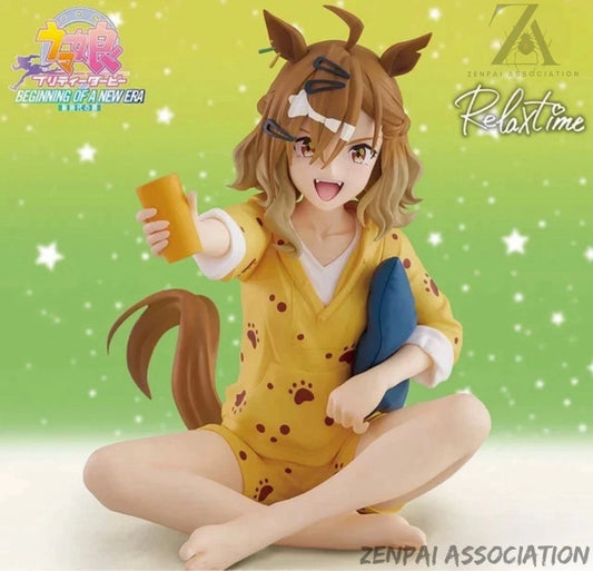 Jungle Pocket Relax Time Umamusume Pretty Derby Anime Figure PVC 5" [Boxed : Original]