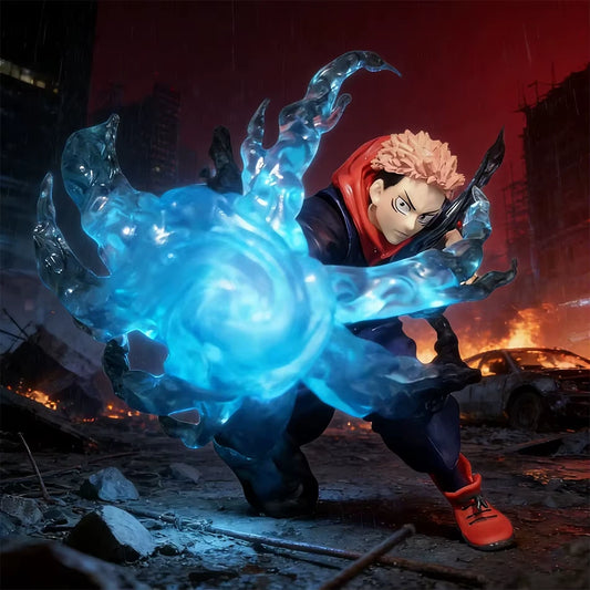 Sukuna Ryomen Divine Flame Jujutsu Kaisen Signature Anime Figure PVC 6" [Boxed]