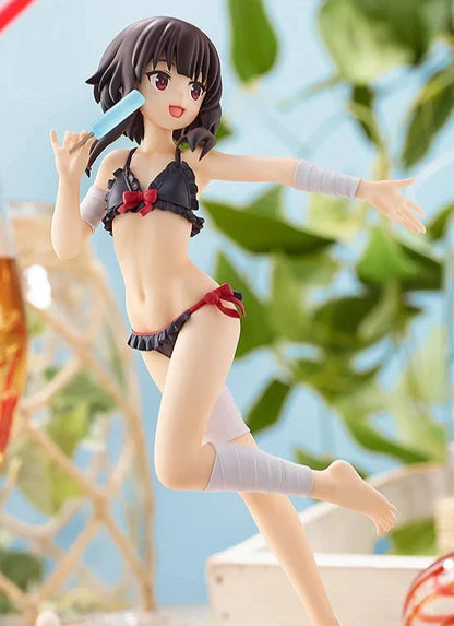 Megumin Swimsuit KonoSuba Cute Kawaii Anime Figure Model Statue PVC 6.5" [Boxed]
