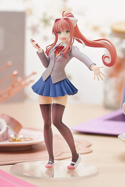 Monika Doki Doki Literature Club! Kawaii Popular Anime Figure PVC 7" [Boxed]