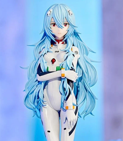 Rei Ayanami Pilot Suit Rebuild of Evangelion Anime Figure Model PVC 7" [No Box]