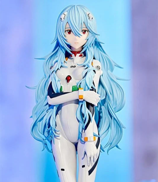 Rei Ayanami Pilot Suit Rebuild of Evangelion Anime Figure Model PVC 7" [No Box]