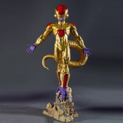 Golden Frieza Dragon Ball Super Anime Figure Model Statue PVC 10" [No Box]