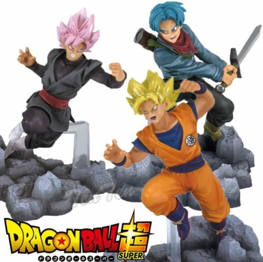 Goku Black, Future Trunks Dragon Ball Super Anime Figure Model PVC 5.5" [Boxed]