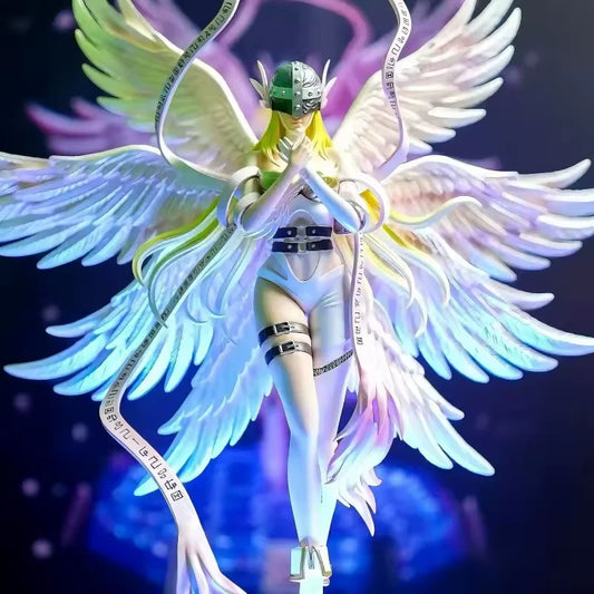 Angewomon Angel DIGIMON Anime Figure Model Statue PVC 10" [Boxed : Light-Up]