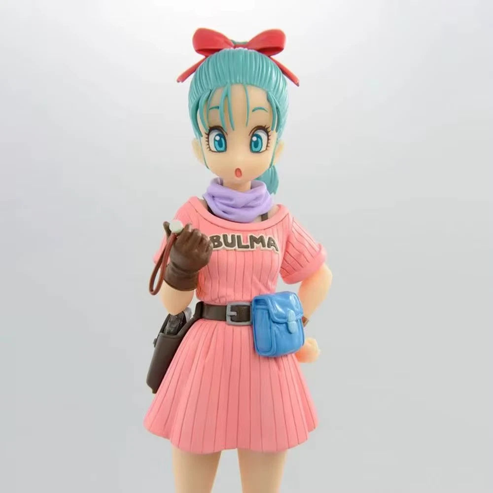 Bulma Adventure Outfit Dragon Ball Z Cute Anime Figure Model PVC 6" [No Box]