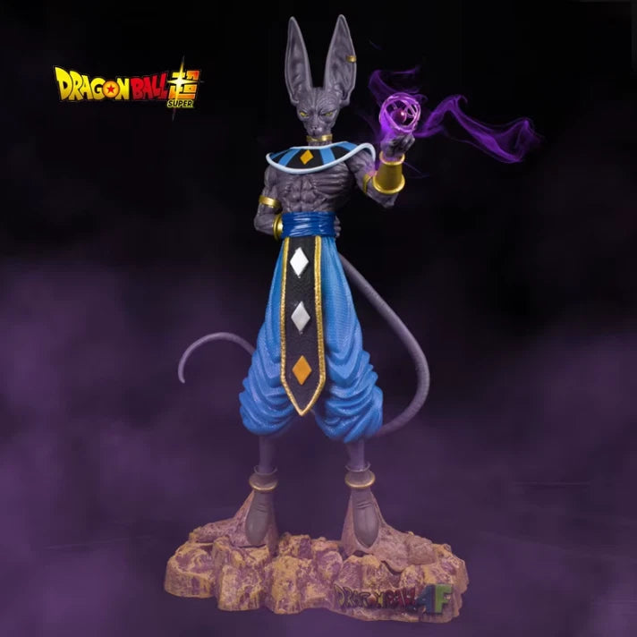 Beerus the Destroyer Dragon Ball Super Anime Figure Model Statue PVC 11" [No Box]