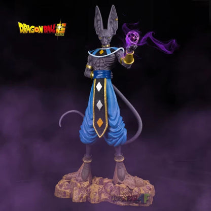 Beerus the Destroyer Dragon Ball Super Anime Figure Model Statue PVC 11" [No Box]