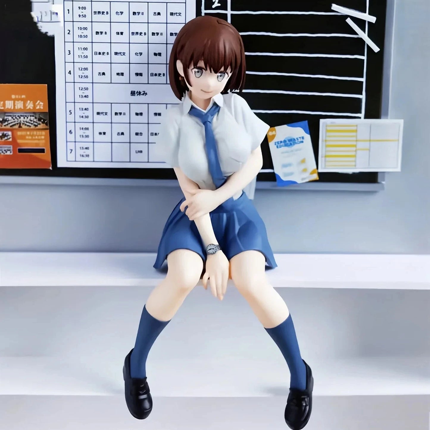 Ai-chan Student Uniform Tawawa on Monday Cute Anime Figure Model PVC 5" [No Box]