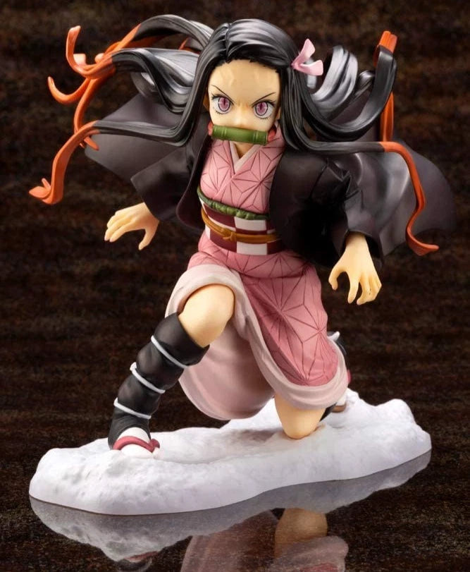 Nezuko Kamado Demon Slayer Collectible Anime Figure Model PVC 5.5" [No Box]