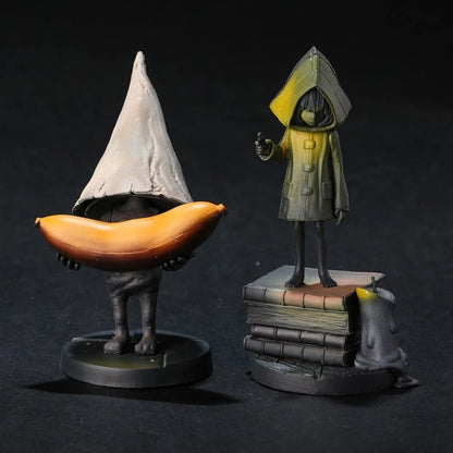 Nome & Six Little Nightmares Collectible Figure Model Statue PVC 3.7" [Boxed]