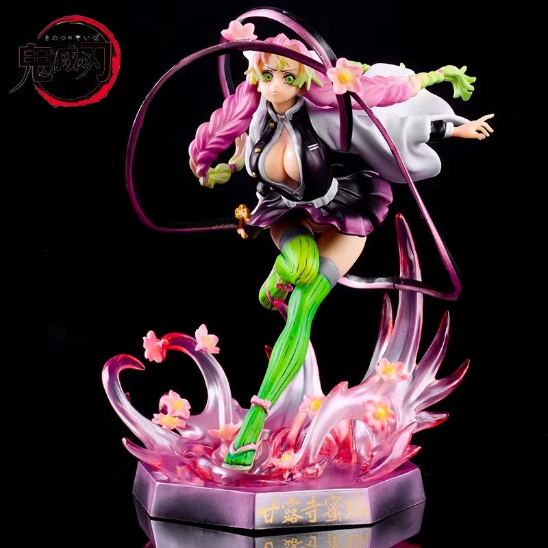 Mitsuri Kanroji Love Hashira Demon Slayer Anime Figure PVC 8.2" [Boxed] *Adult Collectible*
