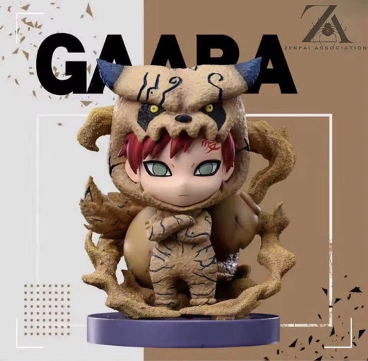 Gaara Shukaku Armor Naruto Anime Collectible Chibi Figure PVC 3.5" [No Box]