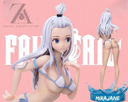 Mirajane Strauss Bikini Fairy Tail Kawaii Cast Off Anime Figure PVC 11" [Boxed] *Adult Collectible*