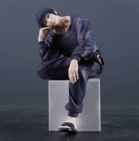 Toji Fushiguro Sitting Jujutsu Kaisen Desktop Anime Figure Model PVC 4.7" [Boxed]