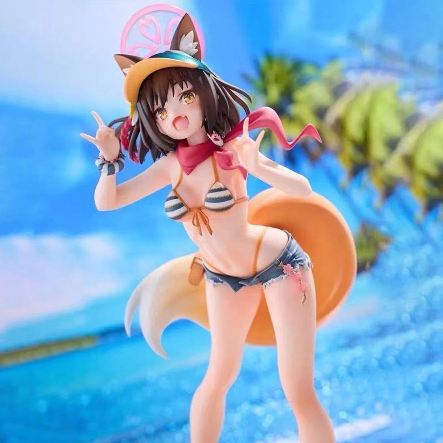 Kuda Izuna Swimsuit Ver. Blue Archive Anime Figure Model Statue PVC 9" [No Box]