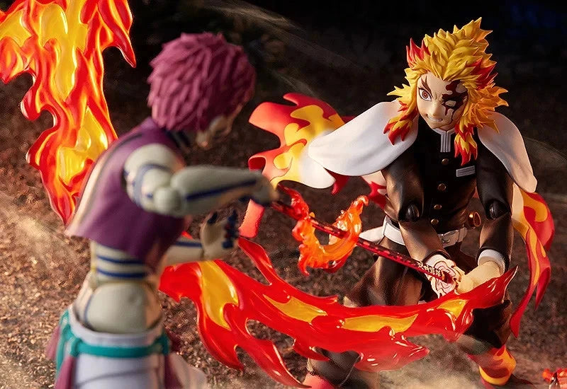 Kyojuro Flame Breathing Demon Slayer Anime Adjustable Figure PVC 5.5" [Boxed]