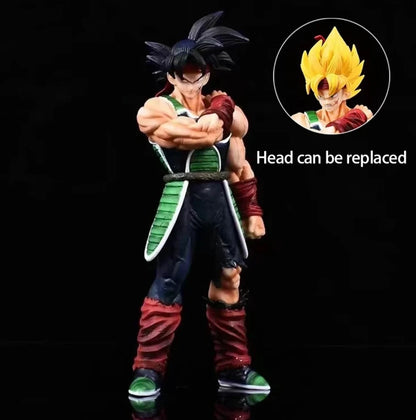 Bardock Battle Armor Dragon Ball Z Adjustable Anime Figure Model PVC 9" [No Box]