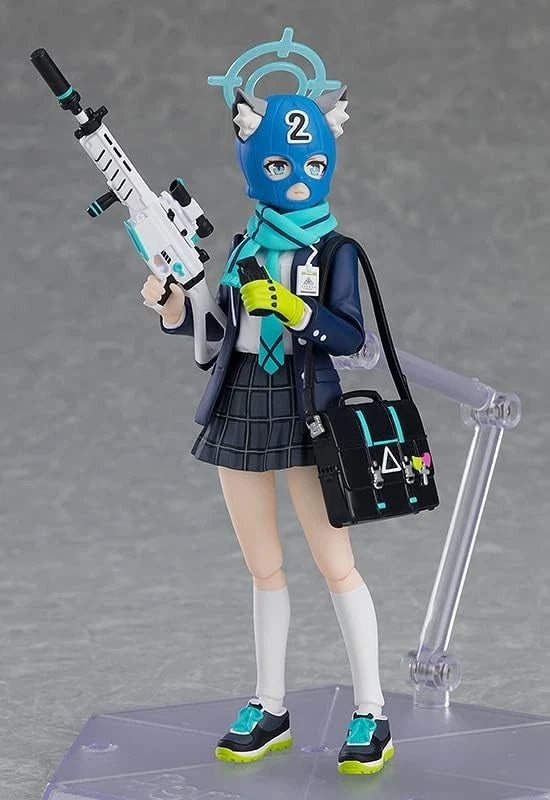 Sunaookami Shiroko Blue Archive Blue Adjustable Anime Figure PVC 5.9" [Boxed]