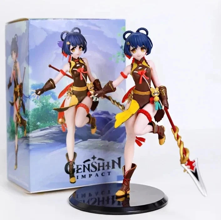 Xiangling Genshin Impact Collectible Anime Figure Model Statue PVC 7.4" [Boxed]