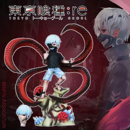 Ken Kaneki Centipede Tokyo Ghoul Collectible Anime Chibi Figure PVC 6" [Boxed]