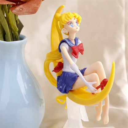 Usagi Tsukino Sailor Moon Anime Kawaii Desktop Figure Girl PVC 5.9" [No Box]