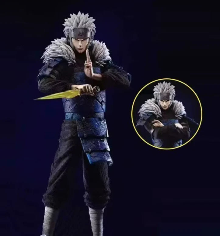 Tobirama Senju Flying Raijin Naruto Anime Collectible Figure PVC 12" [Boxed]