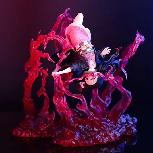 Nezuko Kamado Demon Slayer Anime Half-Demon Kawaii Figure PVC 6.2" [Boxed]