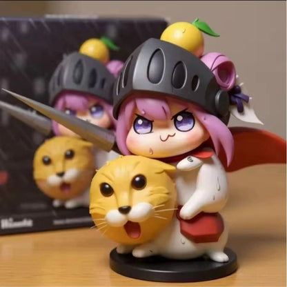 Doro Knight Goddess Of Victory: Nikke Kawaii Parody Figurine PVC 2.7 in [No Box]