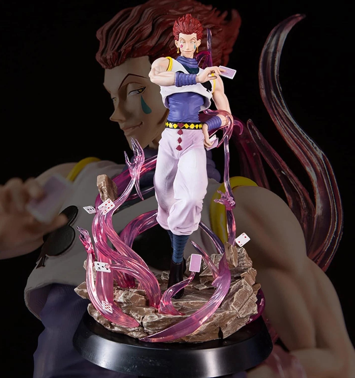 Hisoka Hunter × Hunter Anime Adjustable Action Figure PVC 11.8" [Boxed]