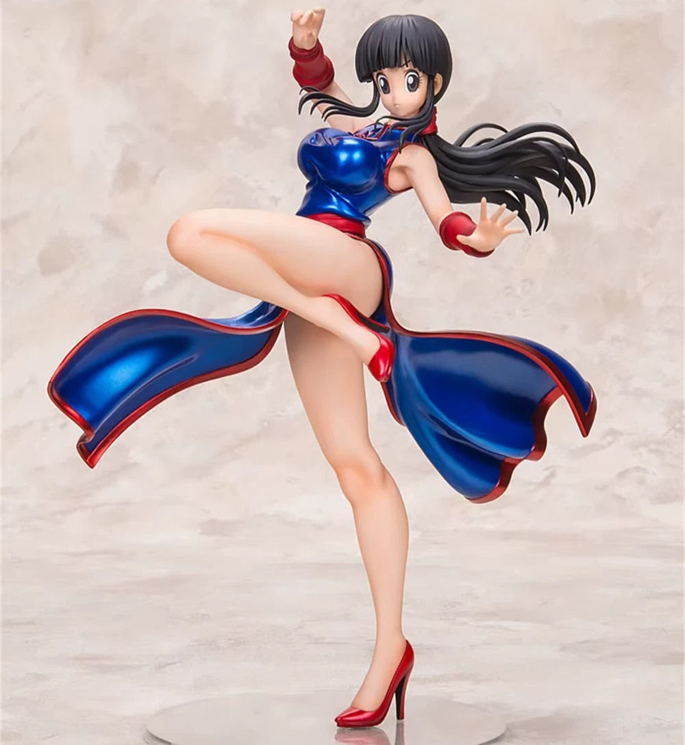 Chi-Chi Cheongsam Outfit Dragon Ball Z Classic Anime Figure PVC 7.5" [Boxed]