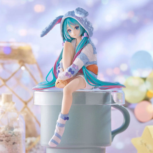 Hatsune Miku Rabbit Ear Hoodie Project DIVA Vocaloid Kawaii Figure 6" [Boxed]