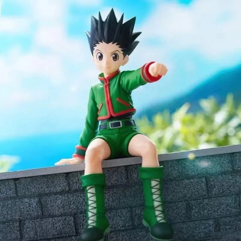 Gon Freecss Fist Bump Hunter × Hunter Desktop Anime Figure Model PVC 5" [No Box]