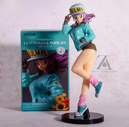 Bulma Casual Wear Dragon Ball Z Anime Collectible Trending Figure PVC 9" [Boxed]