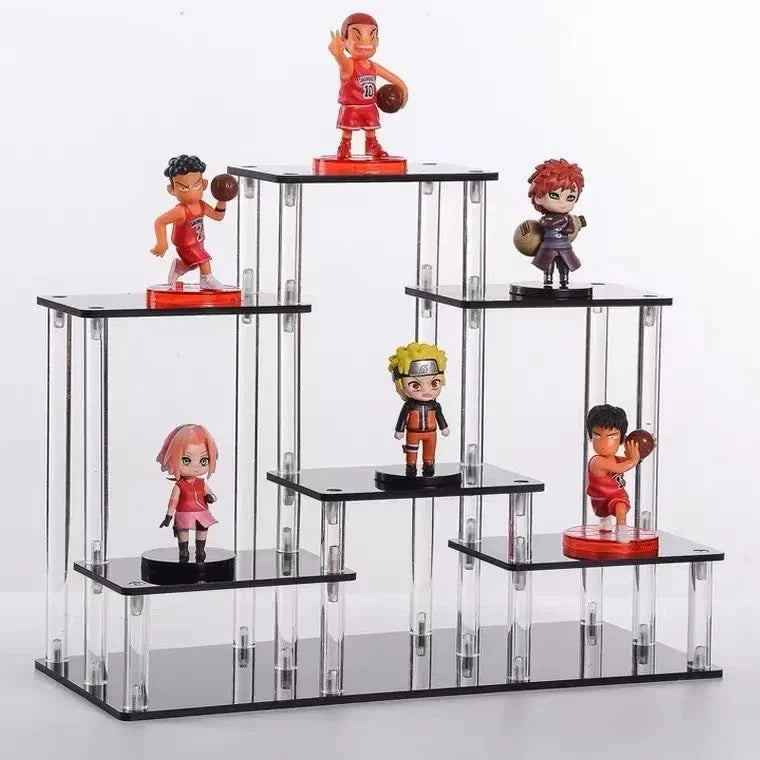 Deluxe Acrylic Display Figure Riser Stand 5.5 L x 12.6 W x 9.9 H in