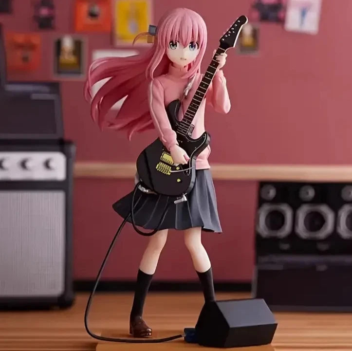 Hitori Gotoh Bocchi the Rock! Iconic Anime Figure Model Statue PVC 7" [Boxed]