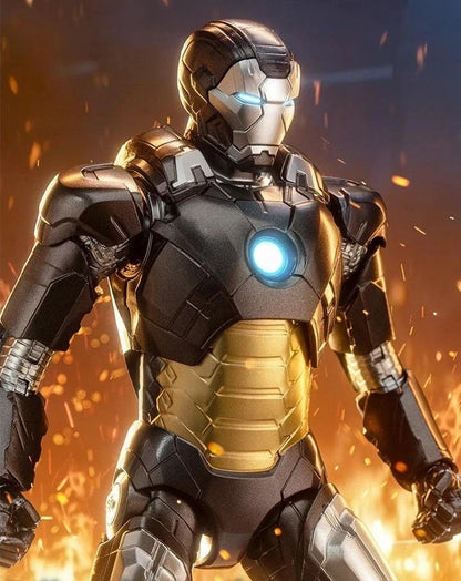 Iron Man Mark 12 Marvel Adjustable Featured Action Figure Model PVC 7" [Boxed]
