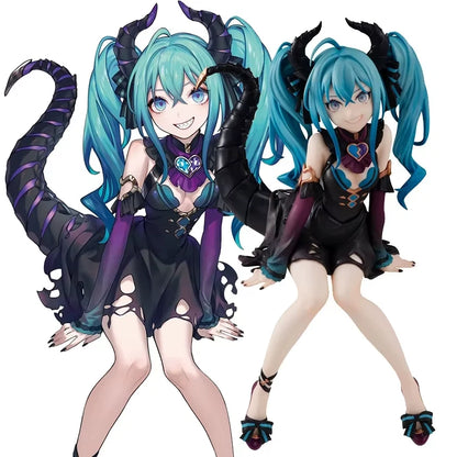 Hatsune Miku Dragon Project DIVA Vocaloid Kawaii Figure PVC 6" [Boxed]